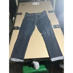 Declaration of Democracy Blue Denim Booty Lift Jeans,‎ Cuffed Skinny Jeans, 10